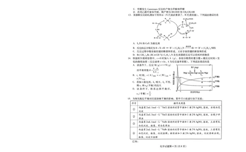 潍坊市2026届高三开学调研监测考试化学_2025年9月_250907山东省潍坊市2026届高三开学调研监测考试（全科）
