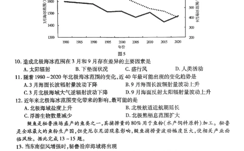 重庆市南开中学高2025届高三第七次质量检测地理_2025年3月_250323重庆市南开中学高2025届高三第七次质量检测（全科）