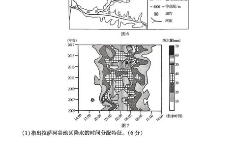 重庆市南开中学高2025届高三第七次质量检测地理_2025年3月_250323重庆市南开中学高2025届高三第七次质量检测（全科）