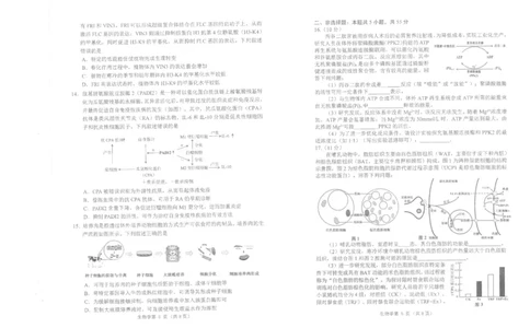 四川省南充市高2025届高考适应性考试（三诊）生物_2025年4月_250409四川省南充市高2025届高考适应性考试（南充三诊）（全科）_四川省南充市高2025届高考适应性考试（三诊）生物