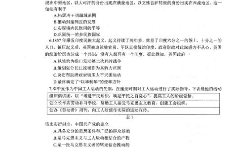 辽宁省协作校2024-2025学年度下学期高三第一次模拟考试历史_2025年3月_250328辽宁省协作校2024-2025学年度下学期高三第一次模拟考试（全科）