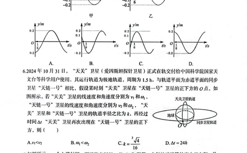 物理_2025年4月_2504282025届4月份全国仿真模拟考试_2025届4月份全国仿真模拟考试物理