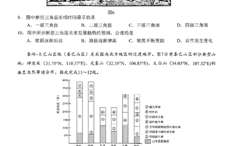 江苏省无锡市2024年秋季学期上学期高三期终教学质量调研测试地理+答案_2025年1月_250116江苏省无锡市2024年秋季学期高三期终教学质量调研测试（全科）