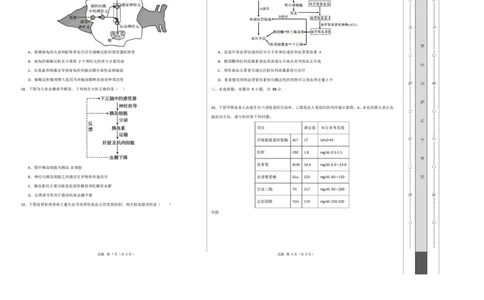 高二生物上学期第一次月考卷测试范围：苏教版2019选择性必修2第1章~第2章（考试版A3）_1多考区联考试卷_2510142025-2026学年高二生物上学期第一次月考试题
