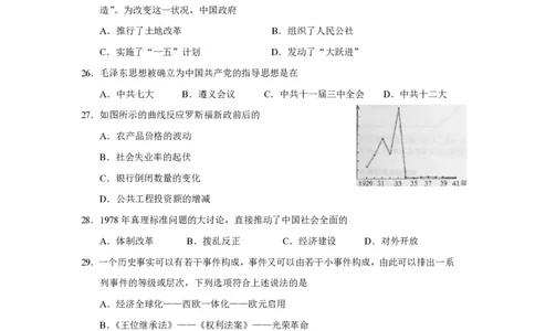 2010年高考历史试卷（上海）（答案）_历史历年高考真题_新&middot;PDF版2008-2025&middot;高考历史真题_历史（按年份分类）2008-2025_2010&middot;历史高考真题