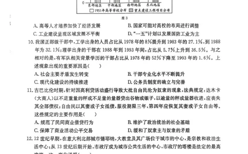 江苏省徐州市部分学校2025-2026学年高三上学期10月月考历史试题_2025年10月_251016江苏省金太阳2025-2026学年高三10月联考（67C）_江苏省金太阳2025-2026学年高三10月联考历史试题（含答案）