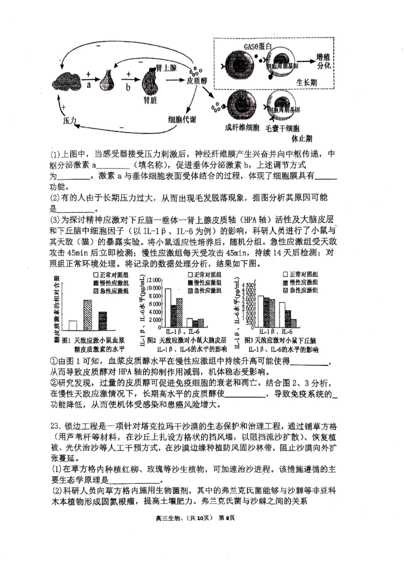辽宁省七校协作体2024-2025学年度（下）3月高三联考生物_2025年3月_250309辽宁省七校协作体2024-2025学年度（下）3月高三联考（全科）