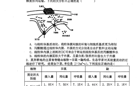 辽宁省七校协作体2024-2025学年度（下）3月高三联考生物_2025年3月_250309辽宁省七校协作体2024-2025学年度（下）3月高三联考（全科）