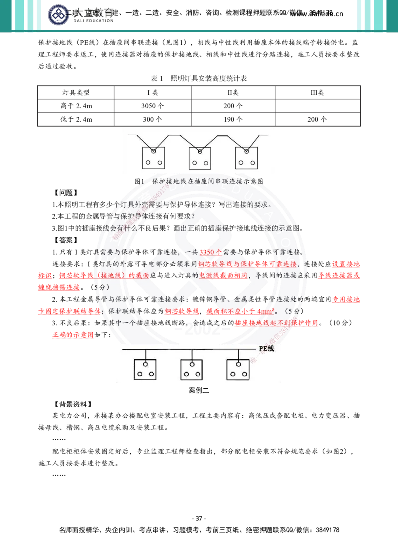 2026年二建《机电实务》章节千题及答案_2026二建全科_2026二级建造师（持续更新）看这里_2026二建机电SVIP_01-精华文档✿电子教材✿历年真题_17-2026年二建机电-大立教育-章节千题