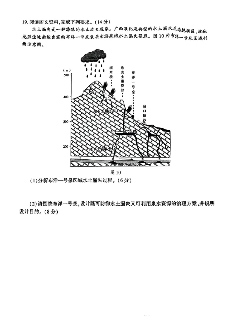 山东省九五高中协作体2025高三年级质量检测（九五联考）地理_2025年5月_250515山东省九五高中协作体2025高三年级质量检测（东营二模）（全科）