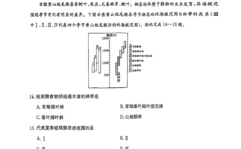 雅礼七（地理）_2025年3月_250306湖南省长沙市雅礼中学2024-2025学年高三下学期月考卷（七）（全科）_湖南省长沙市雅礼中学2024-2025学年高三下学期月考卷（七）地理