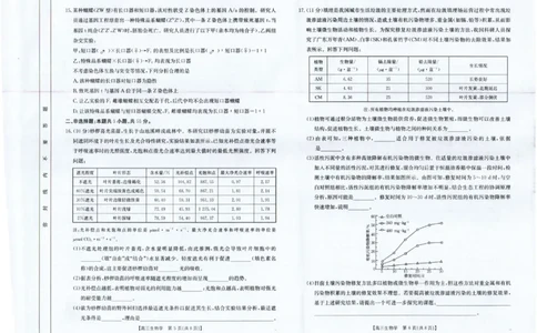 四川金太阳2025届高三5月联考（25-507C）生物_2025年5月_250521四川金太阳2025届高三5月联考（25-507C）（全科）