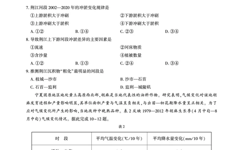 湖北省圆创名校联盟2025届高三第四次联合测评地理_2025年5月_250513湖北省圆创名校联盟2025届高三第四次联合测评（全科）