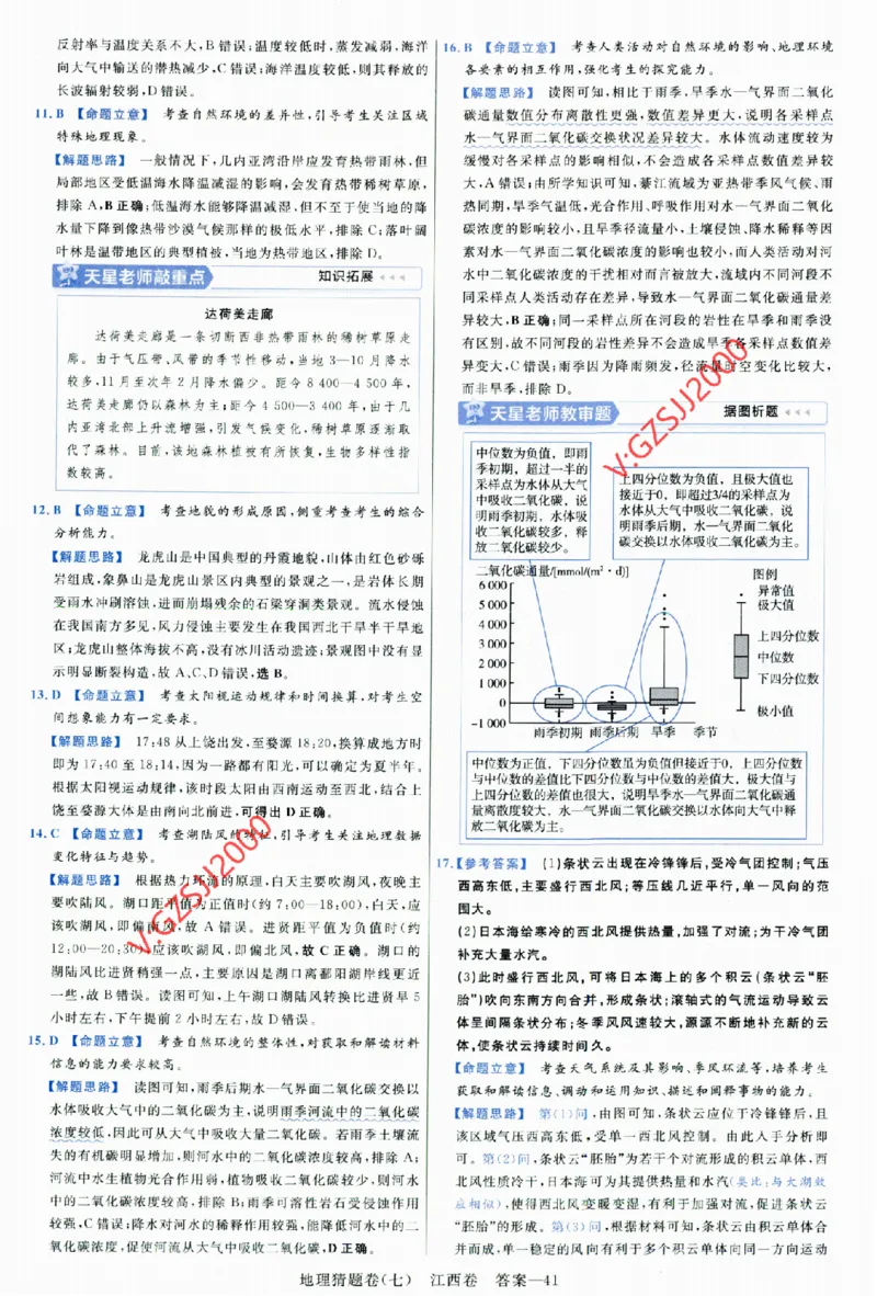2024《金考卷&middot;高考测评卷》地理答案_2024高考押题卷_12024天星全系列_（新高考）2024《金K卷&middot;高考测评&middot;猜题卷》（语数英）各九套_2024《金考卷&middot;高考测评卷&middot;猜题卷》地理