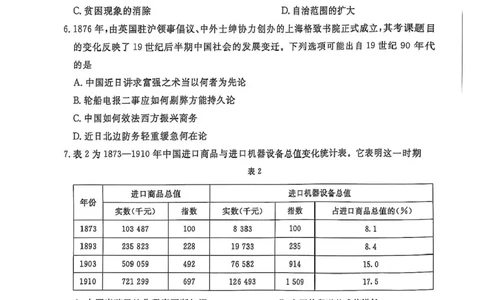 铜仁市2025届高三年级3月模拟考试历史铜仁市2025届高三年级3月模拟考试历史_2025年3月_250325贵州省铜仁市2025届高三下学期3月模拟考试