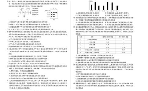 河南省天一小高考2024-2025学年（下）高三第三次考试生物_2025年4月_250410河南省天一小高考2024-2025学年（下）高三第三次考试（全科）