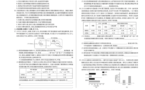 河南省天一小高考2024-2025学年（下）高三第三次考试生物_2025年4月_250410河南省天一小高考2024-2025学年（下）高三第三次考试（全科）