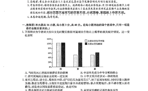 山西省三晋卓越联盟2025届高三3月联考（25-L-540C）历史+答案_2025年3月_250307山西省三晋卓越联盟2025届高三3月联考（25-L-540C）（全科）