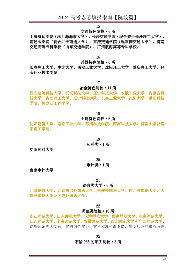 高中家长了解院校必备：名校全面解读_1.高考2025全国各省真题+答案_必看高考志愿填报价值2999_热门大学介绍