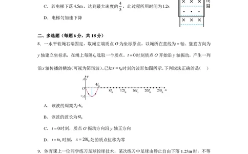 5_2024广西卷点睛押题_2024高考押题卷_132024高途全系列_26高途点睛卷_2024点睛密卷-物理