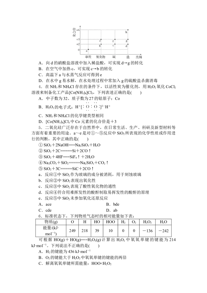 湖北省部分高中协作体2025届高三下学期3月一模联考化学试卷（含解析）_2025年3月_250318湖北省部分高中协作体2025届高三下学期3月一模联考