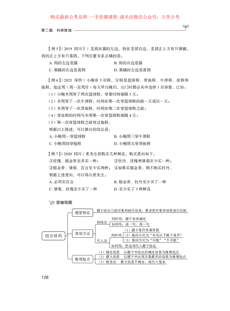 判断公众号：上岸的资料_2026考公资料_（10）粉笔_2025粉笔国考省考980（课＋笔记）_粉笔980（25多省）_42025FB四川省考980系统班_1.全方法精讲（视频+讲义+笔记）_讲义