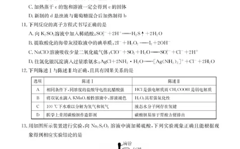 广东省2025届高三下学期&ldquo;百日冲刺&rdquo;联合学业质量监测化学试卷（含答案）_2025年2月_250222广东省2025届高三下学期&ldquo;百日冲刺&rdquo;联合学业质量监测（全科）
