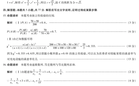 海南省天一大联考2024-2025学年高三学业水平诊断（四）数学详细答案_2025年4月_250412海南省天一大联考2024-2025学年高三学业水平诊断（四）（全科）