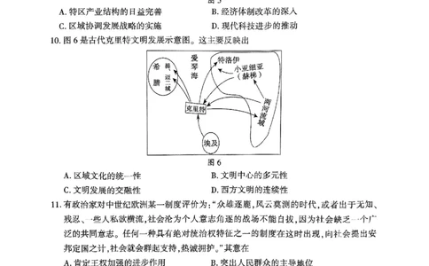 山东省临沂市普通高中学业水平等级考试模拟试题历史_2025年3月_250301山东省临沂市2025届普通高中学业水平等级考试模拟试题（一模）（全科）