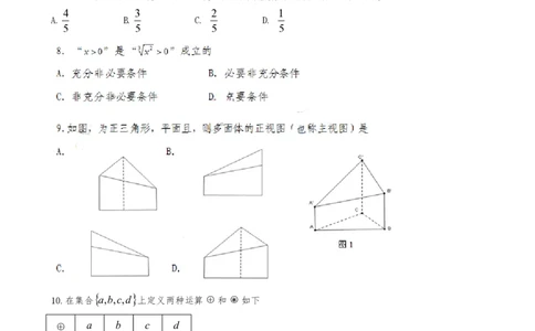 2010年高考数学试卷（文）（广东）（空白卷）_数学历年高考真题_新&middot;PDF版2008-2025&middot;高考数学真题_数学（按试卷类型分类）2008-2025_自主命题卷&middot;数学（2008-2025）