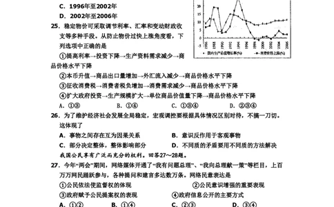 2008年高考生物试卷（北京）（空白卷）_政治历年高考真题_新&middot;PDF版2008-2025&middot;高考政治真题_政治（按试卷类型分类）2008-2025_自主命题卷&middot;政治（2008-2025）_北京自主命题&middot;政治（2008-2025）