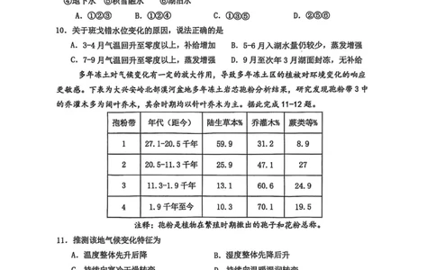 福建省厦门第一中学2024-2025学年高三下学期第一次周考（质检模拟）地理试题（含答案）_2025年2月_250227福建省厦门市第一中学2024-2025学年高三下学期第一次质检模拟
