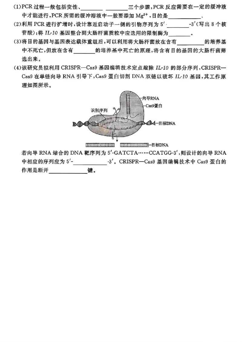 山西金科大联考2026届高三10月质量检测生物试题（含答案）_2025年10月_251010山西三重教育金科大联考2026届高三10月质量检测
