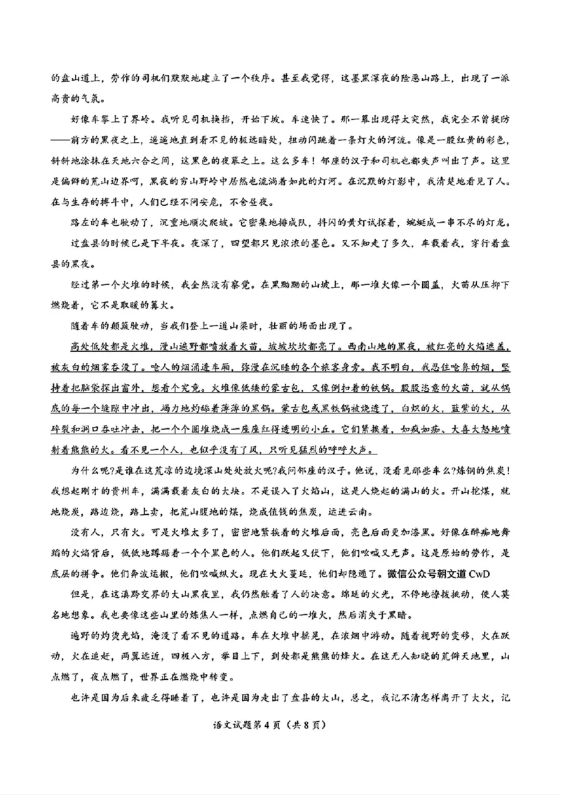 山东省潍坊市2025届高三下学期3月模拟考试语文_2025年3月_250323山东省潍坊市2025届高三下学期3月模拟考试（全科）_山东省潍坊市2025届高三下学期3月模拟考试语文