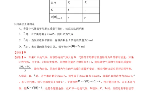 专题55化学平衡常数及计算（解析卷）_近10年高考真题汇编（必刷）_十年（2014-2024）高考化学真题分项汇编（全国通用）_十年（2014-2023）高考化学真题分项汇编（全国通用）