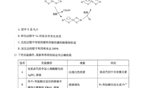 琢名小渔名校联考2026届高三年级中期调研检测化学_2025年11月_251119河北省琢名小渔名校联考2026届高三年级中期调研检测（全科）