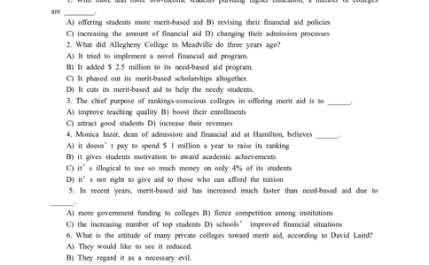 2009年12月大学英语四级真题及答案解析_英语四六级整合_英语四六级真题版本二此版为主此文件夹会持续更新_四级真题_1.四级真题+答案解析+听力音频(1989-2025)_2009年12月CET4