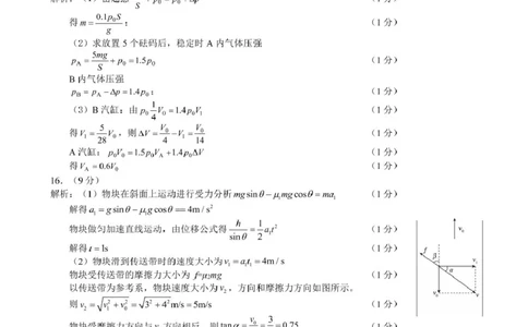 山东省潍坊市2025届三模物理试题(含答案）高三物理答案_2025年5月_250519山东省潍坊市2025届高三下学期三模考试（全科）_2025届山东省潍坊市高三下学期5月三模物理