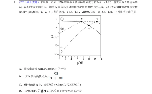 专题58弱电解质的电离（原卷卷）_近10年高考真题汇编（必刷）_十年（2014-2024）高考化学真题分项汇编（全国通用）_十年（2014-2023）高考化学真题分项汇编（全国通用）