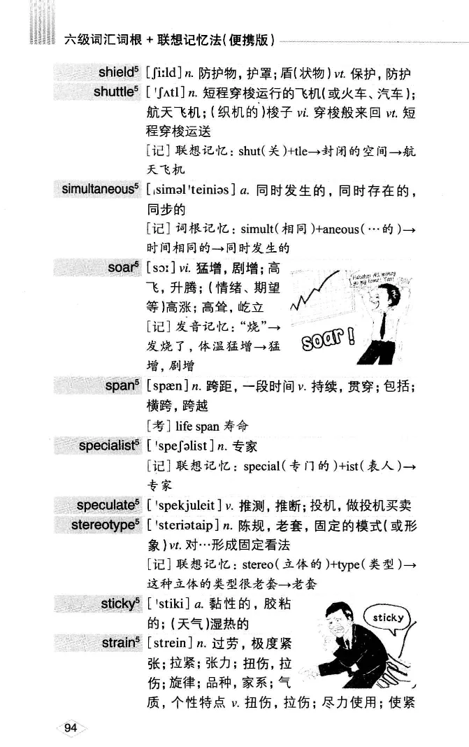 16六级词汇词根+联想记忆法便携版_英语四六级整合_英语四六级真题版本二此版为主此文件夹会持续更新_四六级单词汇总_六级单词