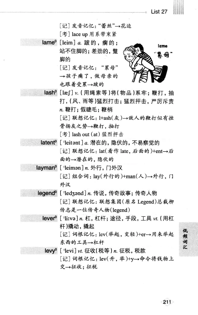16六级词汇词根+联想记忆法便携版_英语四六级整合_英语四六级真题版本二此版为主此文件夹会持续更新_四六级单词汇总_六级单词