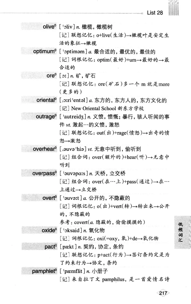 16六级词汇词根+联想记忆法便携版_英语四六级整合_英语四六级真题版本二此版为主此文件夹会持续更新_四六级单词汇总_六级单词