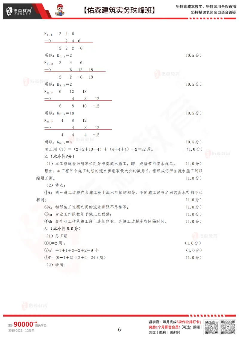 2月24日佑森建筑实务珠峰班VIP作业答案_2026年一级建造师_2026年一建建筑_2025年一建建筑SVIP_02-基础精讲✿高端面授✿深度强化_31-建筑《珠峰直播班》闫力齐YS推荐
