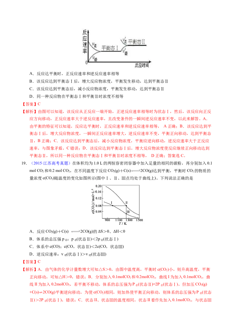 专题56化学反应速率与平衡图像问题（解析卷）_近10年高考真题汇编（必刷）_十年（2014-2024）高考化学真题分项汇编（全国通用）_十年（2014-2023）高考化学真题分项汇编（全国通用）