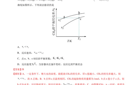 专题56化学反应速率与平衡图像问题（解析卷）_近10年高考真题汇编（必刷）_十年（2014-2024）高考化学真题分项汇编（全国通用）_十年（2014-2023）高考化学真题分项汇编（全国通用）