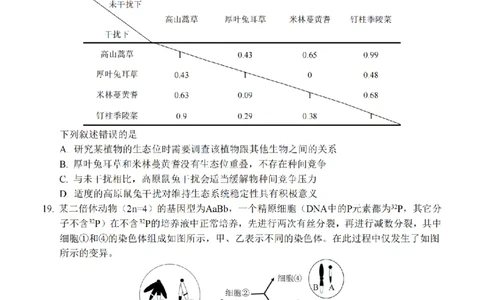 温州市普通高中2026届高三第一次适应性考试生物_2025年11月_251122浙江温州一模浙江省温州市普通高中2026届高三第一次适应性考试（全科）