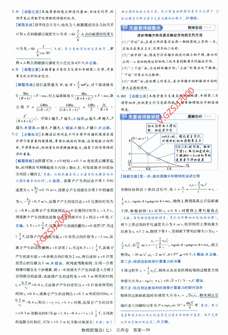 2024《金考卷&middot;高考测评卷》物理答案_2024高考押题卷_12024天星全系列_（新高考）2024《金K卷&middot;高考测评&middot;猜题卷》（语数英）各九套_2024《金考卷&middot;高考测评卷&middot;猜题卷》物理