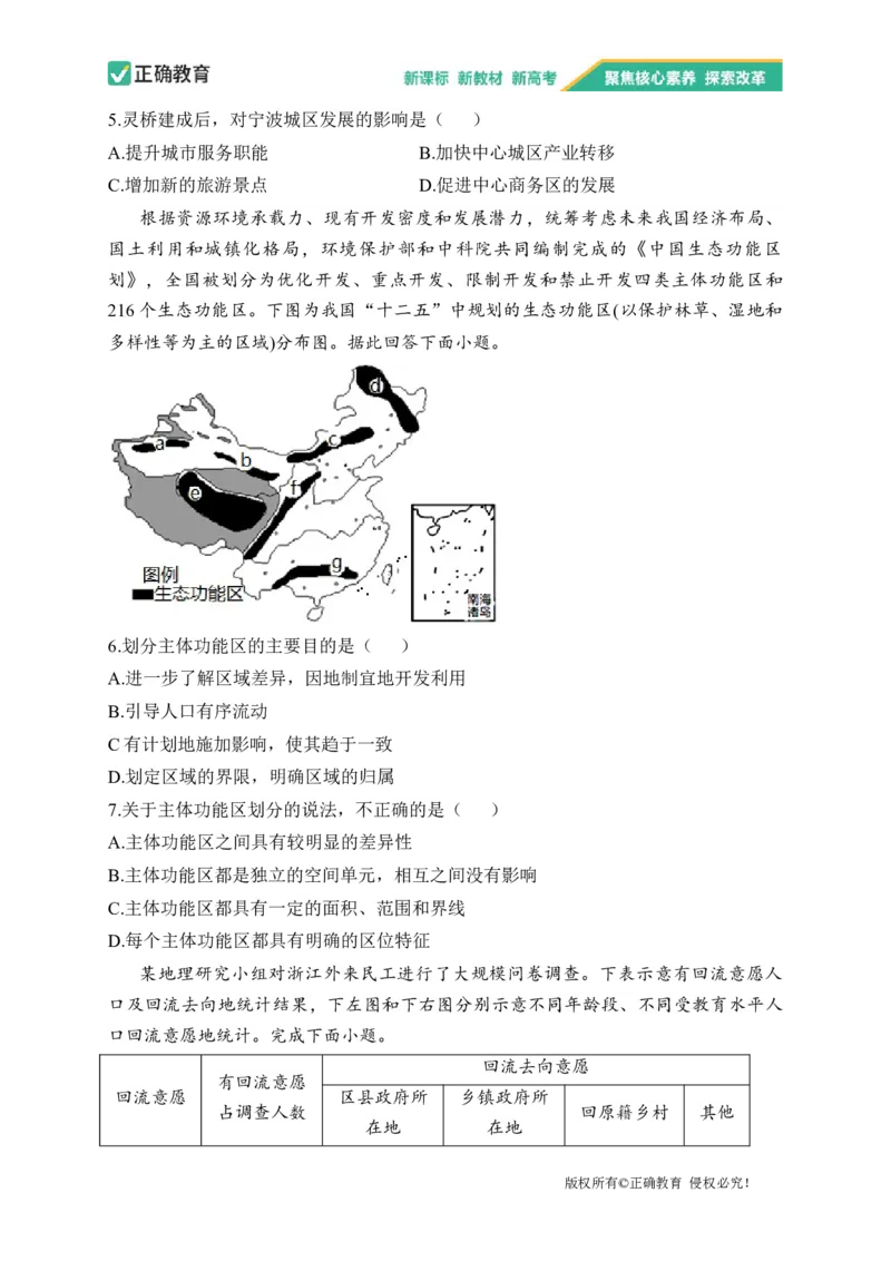 2023届新高考地理金榜猜题卷重庆专版_2023高考押题卷_正确教育金榜猜题卷_（新高考）正确教育丨金榜猜题卷_新高考地理