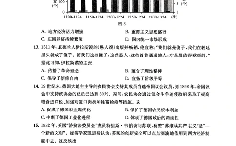 四川省成都市2022级高中毕业班第二次诊断性检测历史_2025年3月_250312四川省成都市2022级高中毕业班第二次诊断性检测（全科）_四川省成都市2022级高中毕业班第二次诊断性检测历史