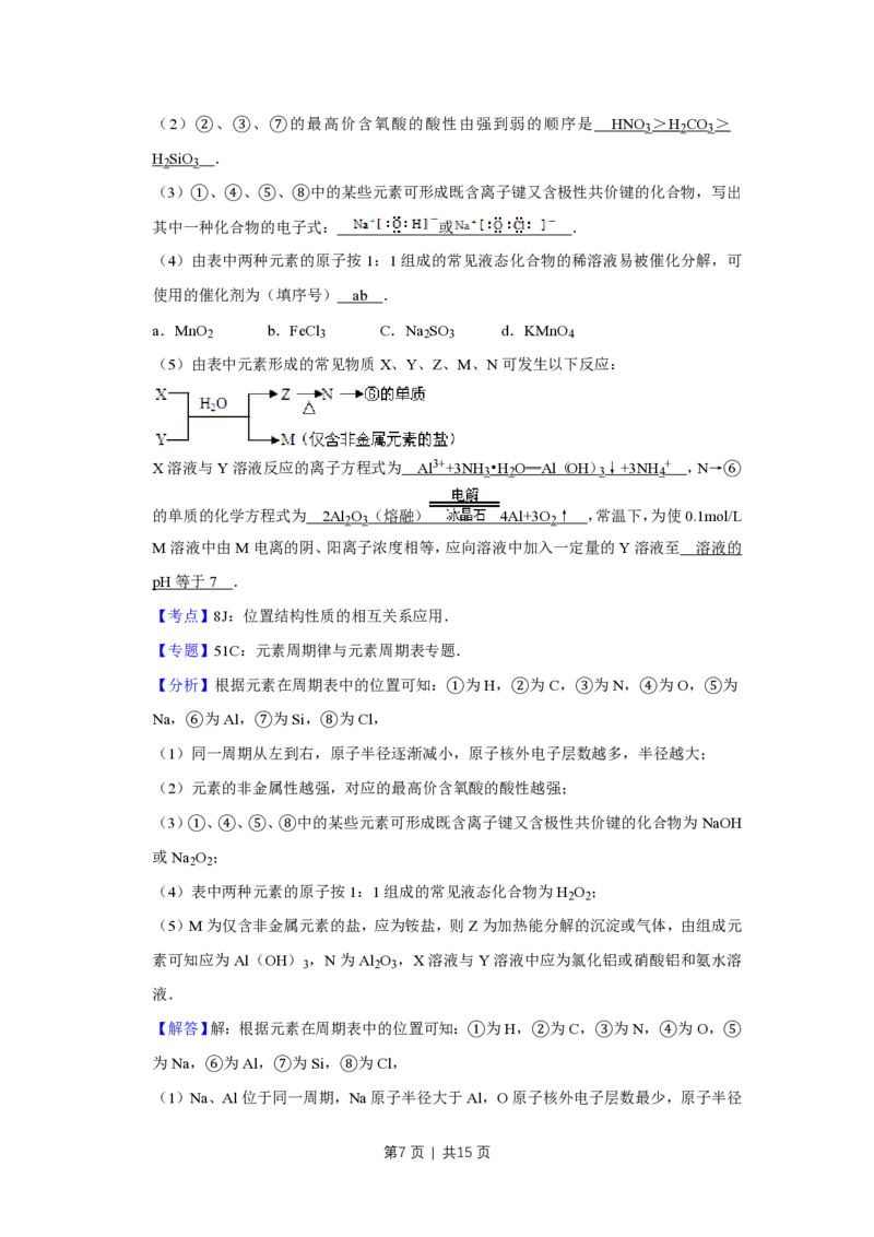 2009年高考化学试卷（天津）（解析卷）_化学历年高考真题_新&middot;PDF版2008-2025&middot;高考化学真题_化学（按试卷类型分类）2008-2025_自主命题卷&middot;化学（2008-2025）(1)